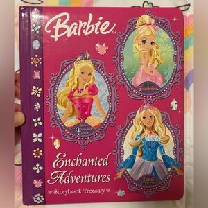 3/$10 Toddler Girl’s Hardcover Enchanted Adventures Barbie Board Book - Ages 2-6